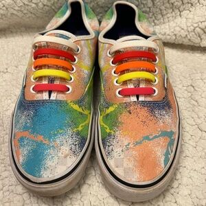 Men’s Vans Multicolor Splash Sneakers